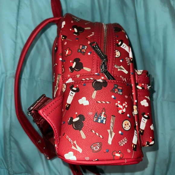 Disney Parks Christmas Snacks Loungefly mini backpack main image 4